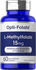 Carlyle L-Methylfolate 15mg bottle front view
