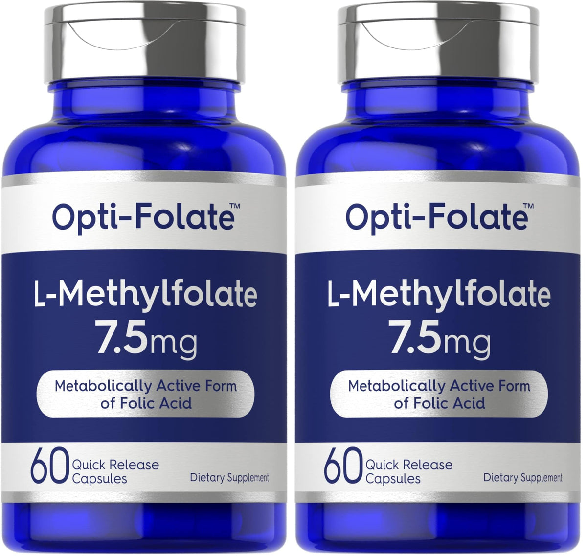 Carlyle L-Methylfolate 7.5 mg 60 capsules Pack 2 hero