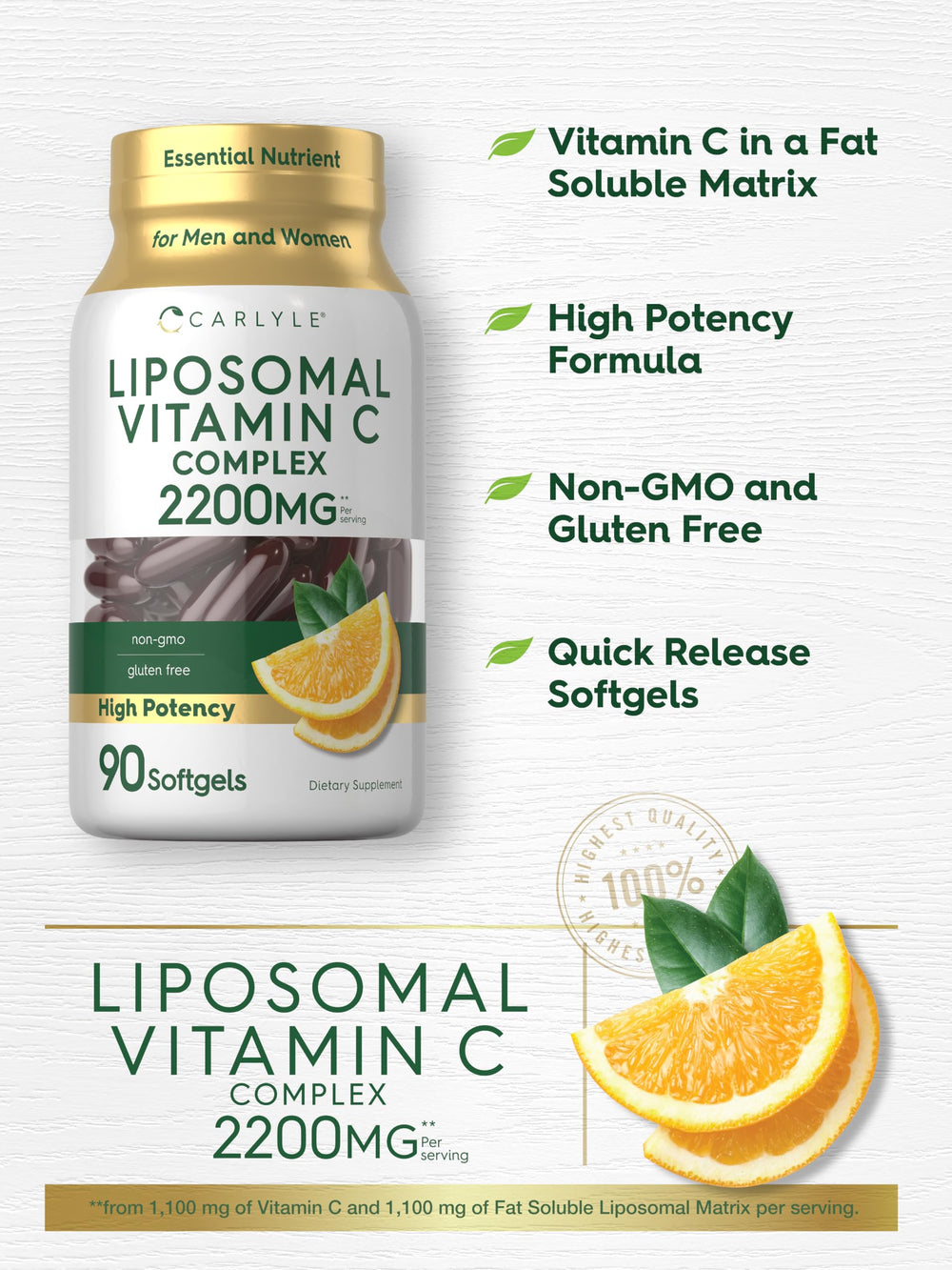 Quality seal and branding on bottle label