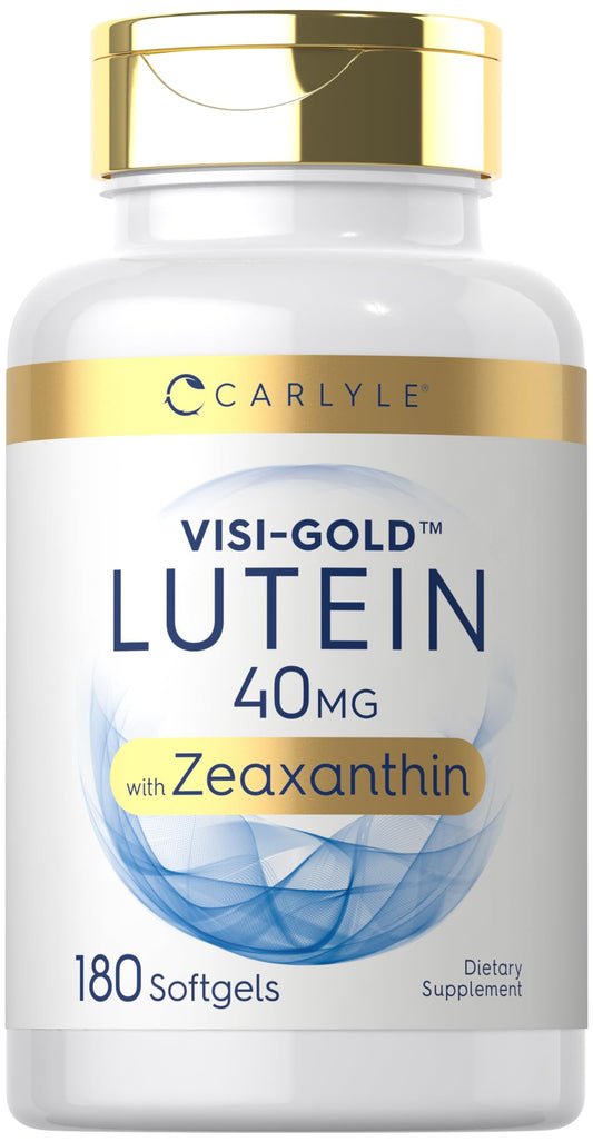 Carlyle Visi-Gold Lutein Zeaxanthin supplement bottle front view
