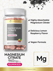 Laboratory-tested ingredients label for Carlyle gummies