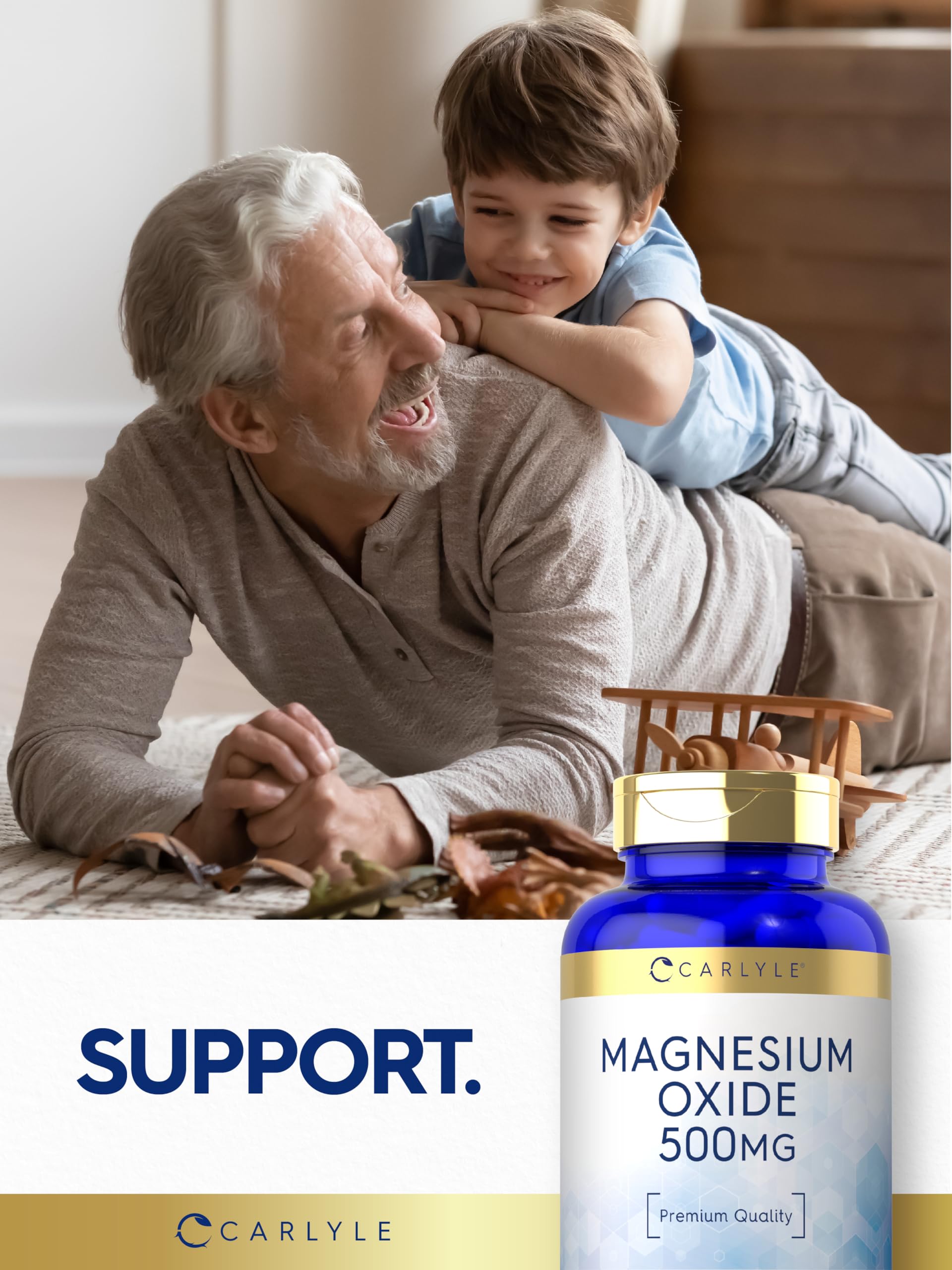 Lab-tested Carlyle quality seal and ingredients