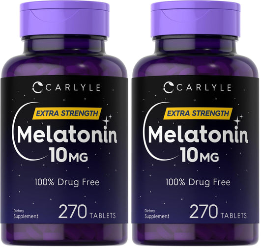 Carlyle Melatonin 10mg with L-Theanine – hero image