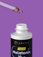 Packaging presentation of Carlyle Melatonin Berry Liquid Drops Pack of 2