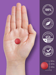 Lifestyle image showing adults taking Carlyle Melatonin Gummies at night