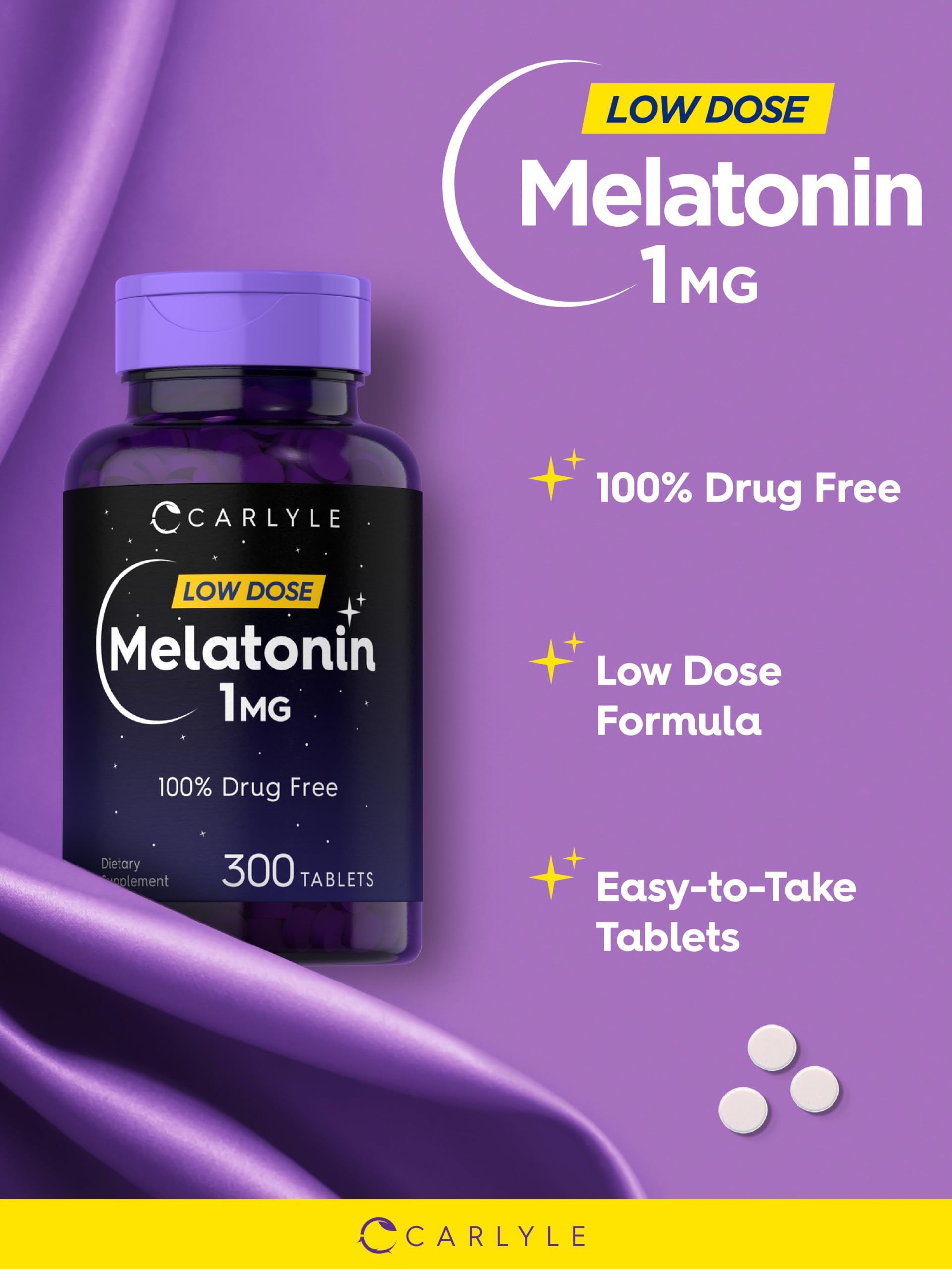 Vegetarian formula Carlyle Melatonin