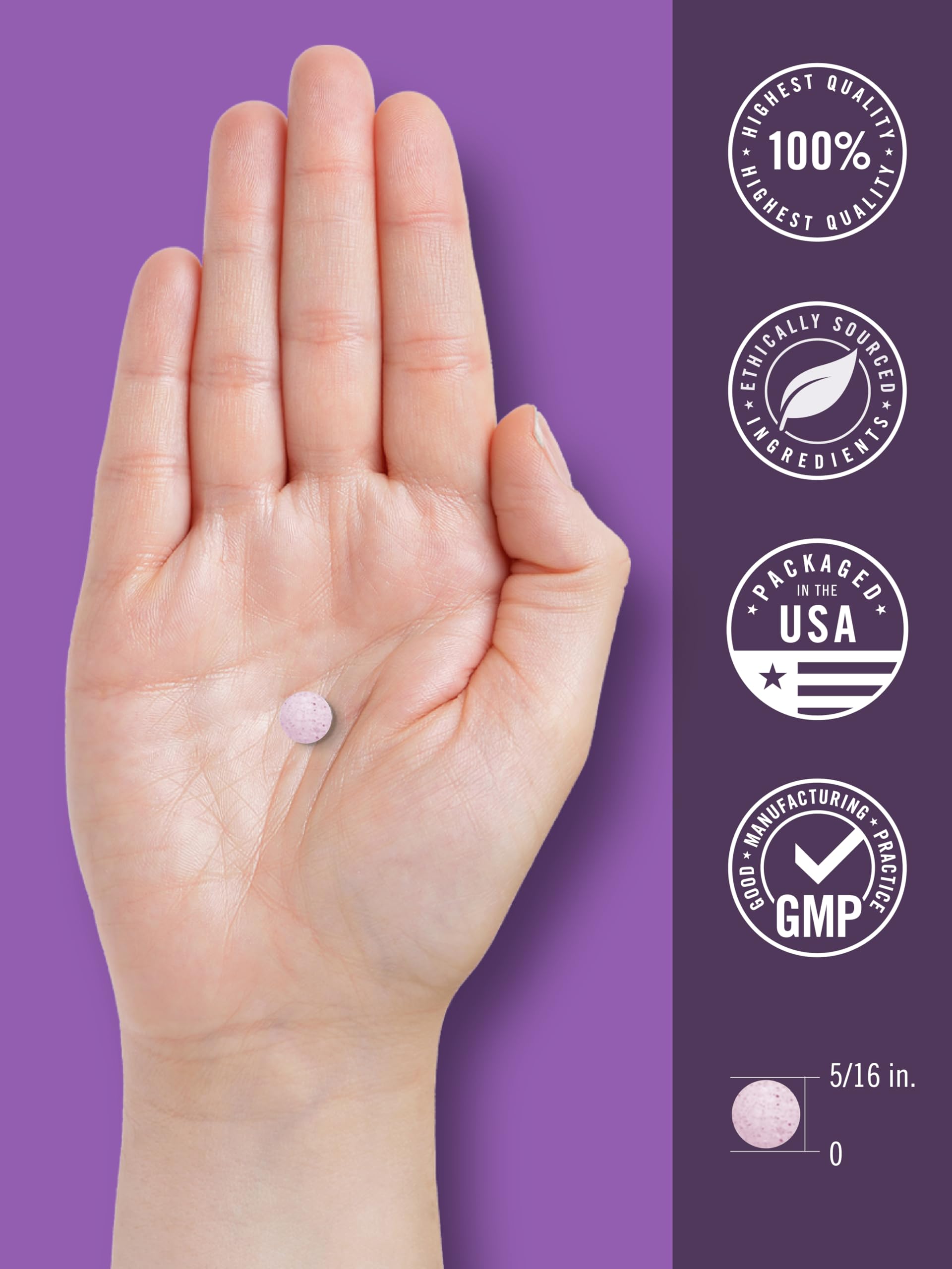 Vegetarian, non-GMO, gluten-free Carlyle Melatonin packaging