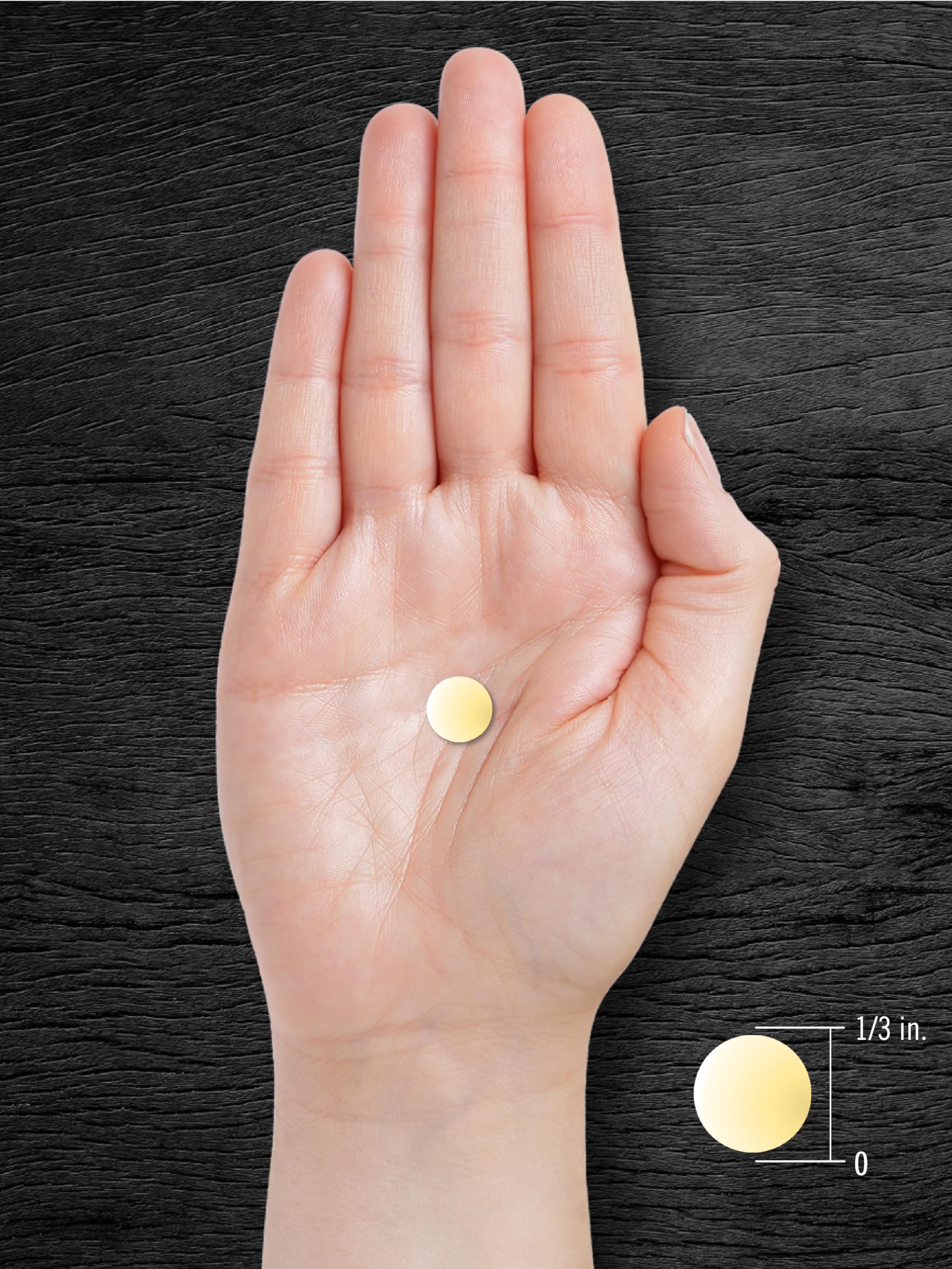 Lifestyle image suggesting adult male taking a health supplement