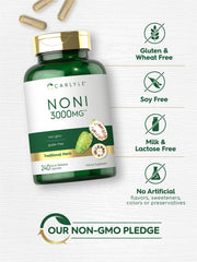 Carlyle Noni Capsules 3000mg bottle on white background
