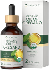 Carlyle Organic Oil of Oregano Liquid Drops 2 oz bottle
