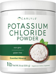 Carlyle Potassium Chloride Powder 16 oz front view