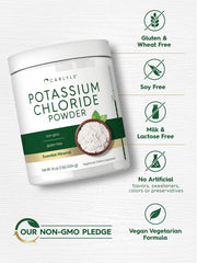 Potassium Chloride powder used as salt substitute in beverage