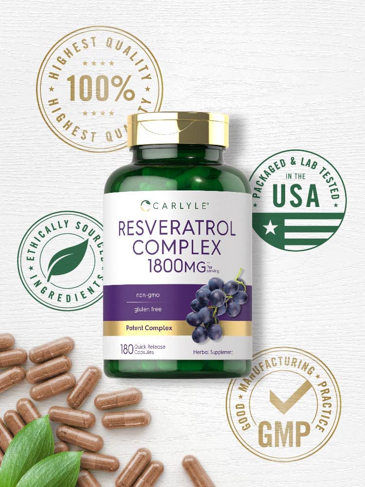 Gluten-free and Non-GMO icons on Carlyle bottle