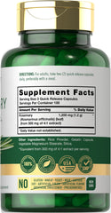 Carlyle Rosemary Capsules packaging and bottle