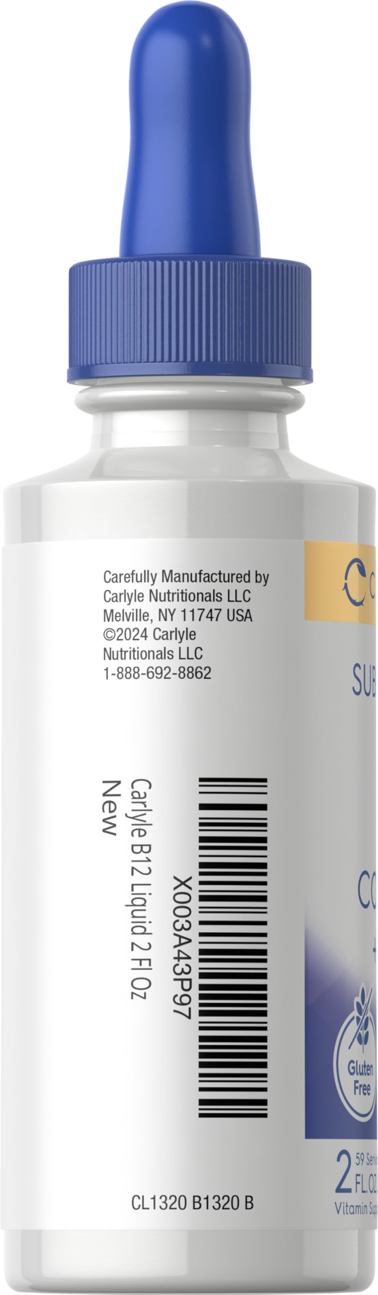 Berry-flavored liquid B-Complex serving