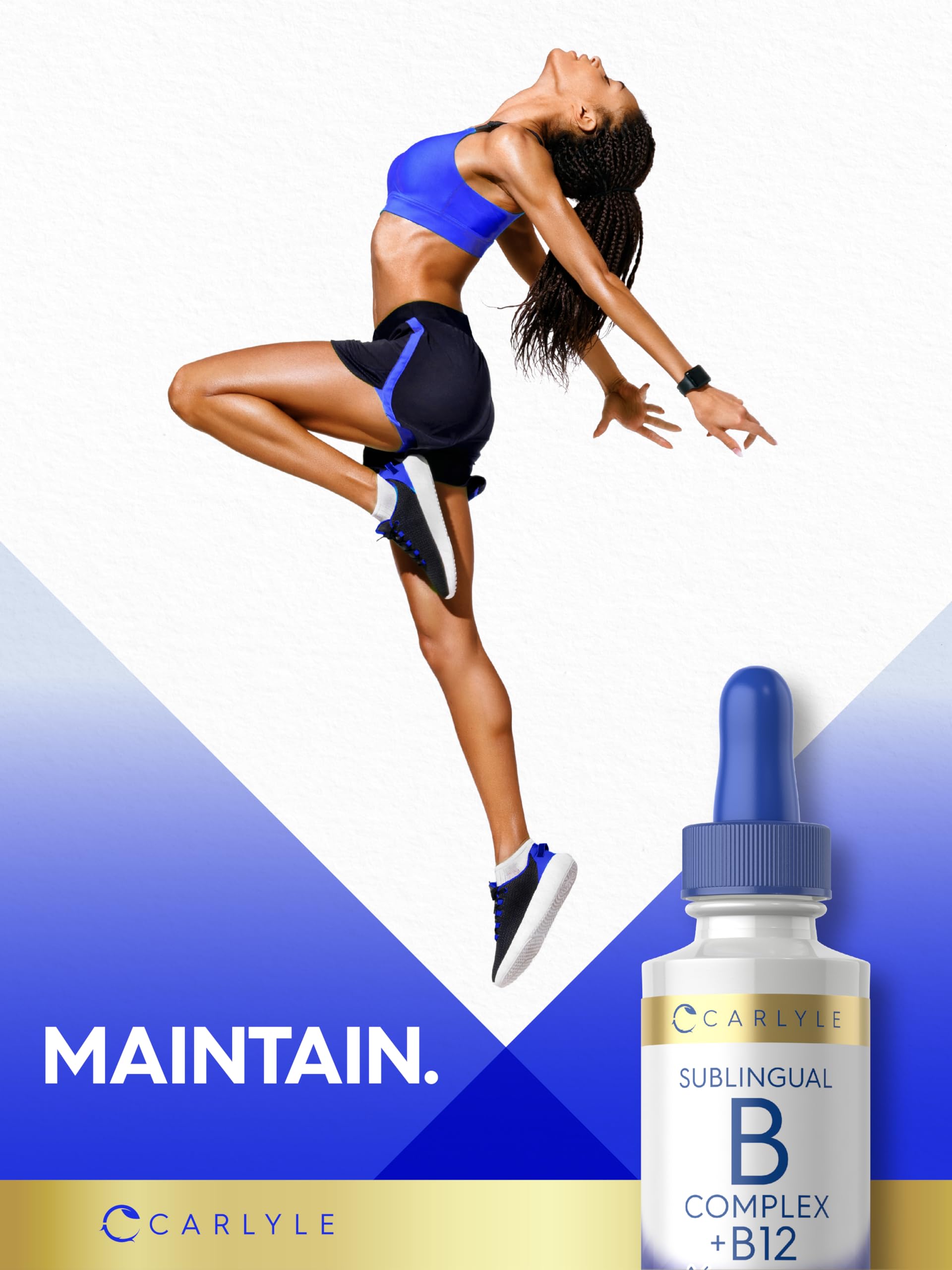 Laboratory-tested Carlyle supplement bottle
