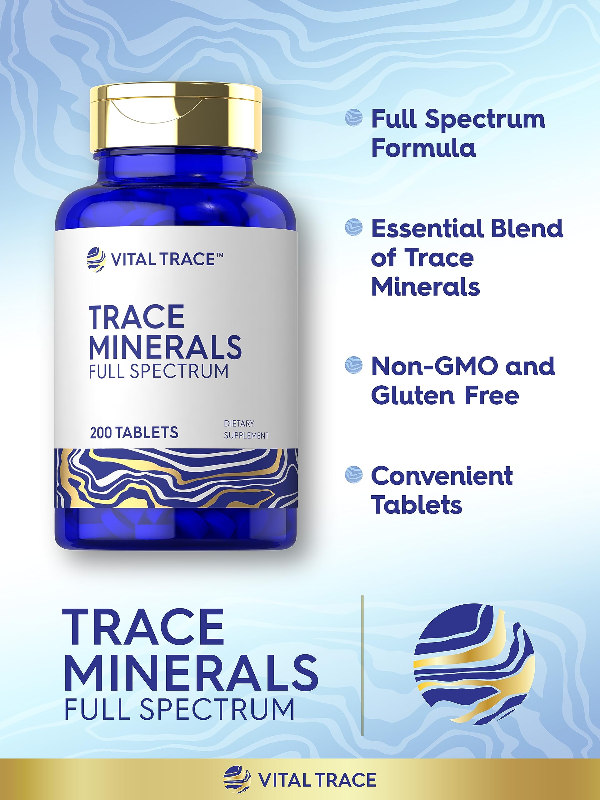 Carlyle Trace Minerals product label close-up