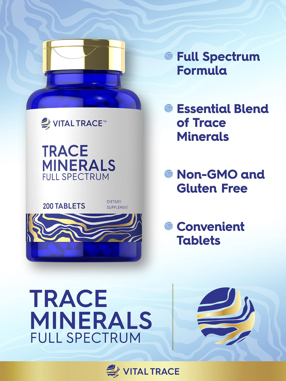 Carlyle Trace Minerals product label close-up