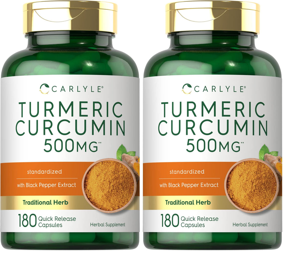 Carlyle Turmeric Curcumin 500 mg Pack 2 hero image