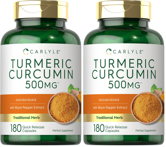 Carlyle Turmeric Curcumin 500 mg Pack 2 hero image