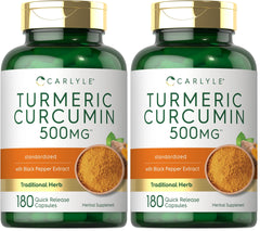 Carlyle Turmeric Curcumin 500 mg Pack 2 hero image