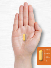 Non-GMO and gluten-free turmeric supplement information