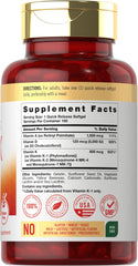 Carlyle Vitamin ADK bottle with softgel capsules