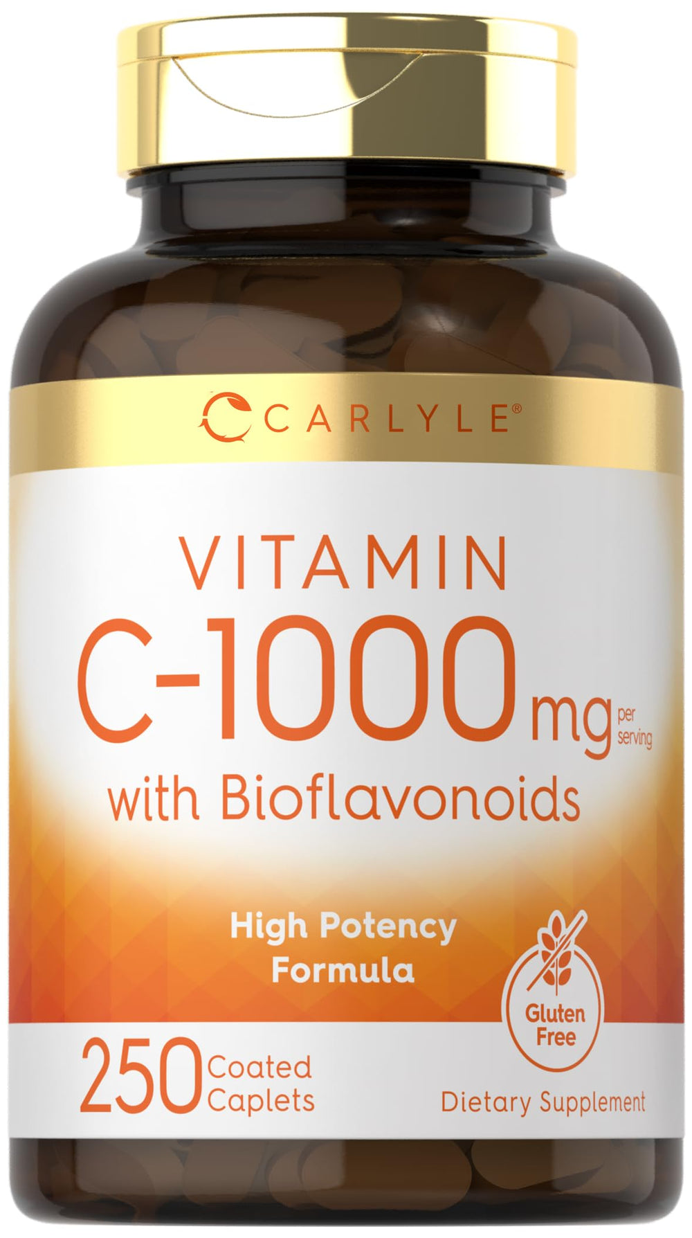 Carlyle Vitamin C 1000mg bottle with bioflavonoids