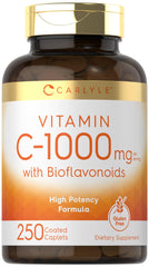 Carlyle Vitamin C 1000mg bottle with bioflavonoids