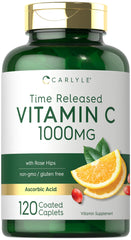 Carlyle Vitamin C 1000mg Timed Release - 120 Vegetarian Caplets
