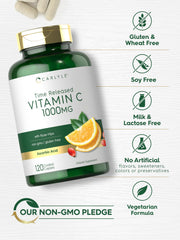 Vegetarian formula of Carlyle Vitamin C 1000mg
