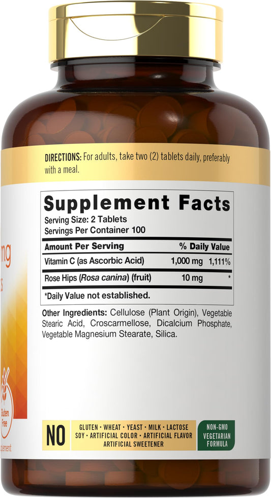 Rose Hips ingredient image for Carlyle Vitamin C 500mg