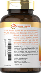 Bioflavonoids and rose hips on Carlyle Vitamin C label