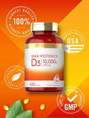 Laboratory tested ingredients for Carlyle Vitamin D3