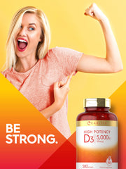 Carlyle Vitamin D3 bottle with seal