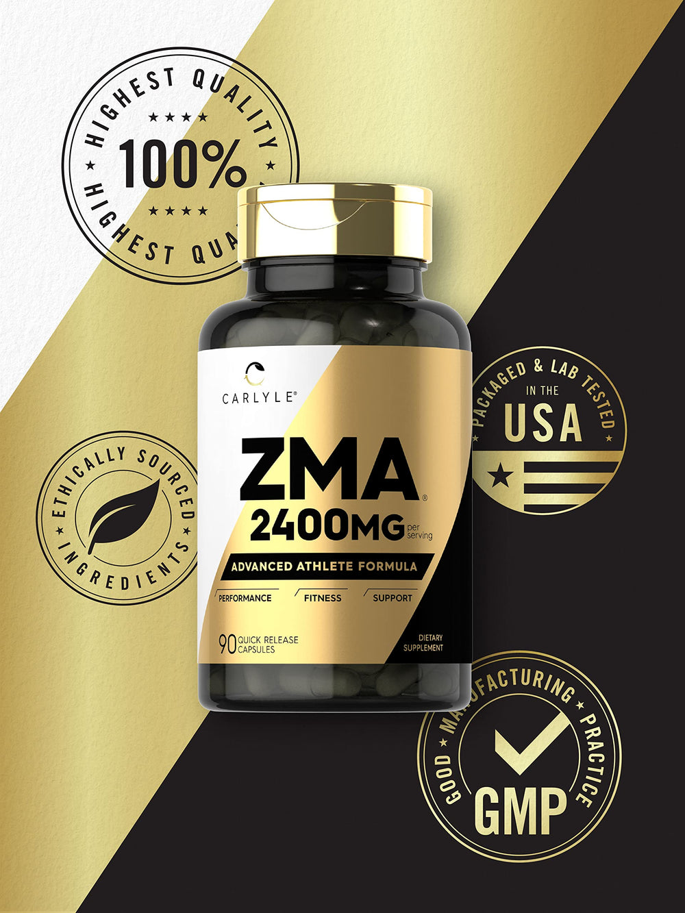 Gluten, wheat, yeast, lactose, soy-free and preservative-free claims