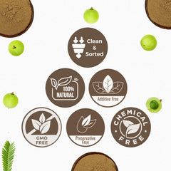 Amla powder associated with wellness