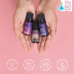 Diffuser with Carnatia Sleep Essentials blend for relaxation