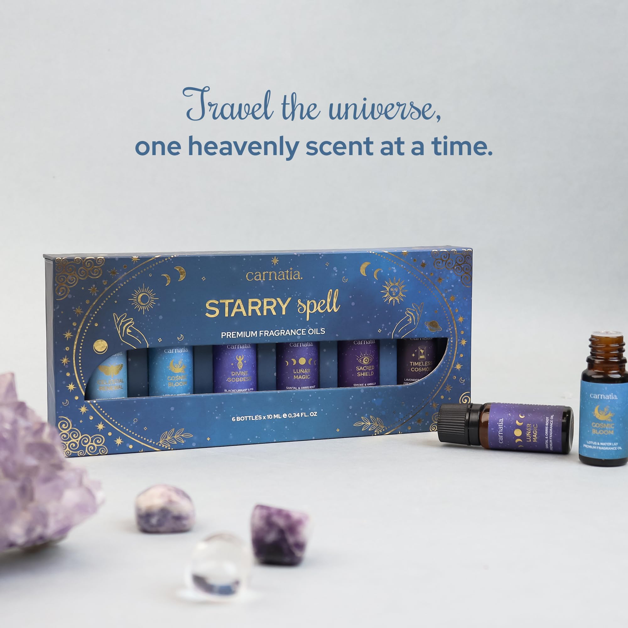 Using Starry Spell oils in a diffuser setup