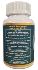 Healthy lifestyle with capsules and immune support
