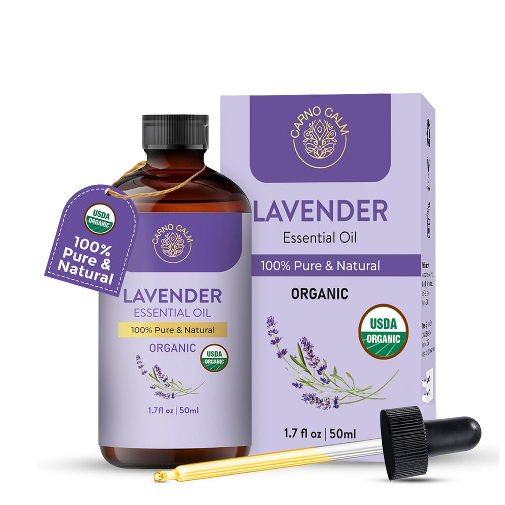 Carno Calm Lavender Essential Oil Pure bottle 1.7 fl oz