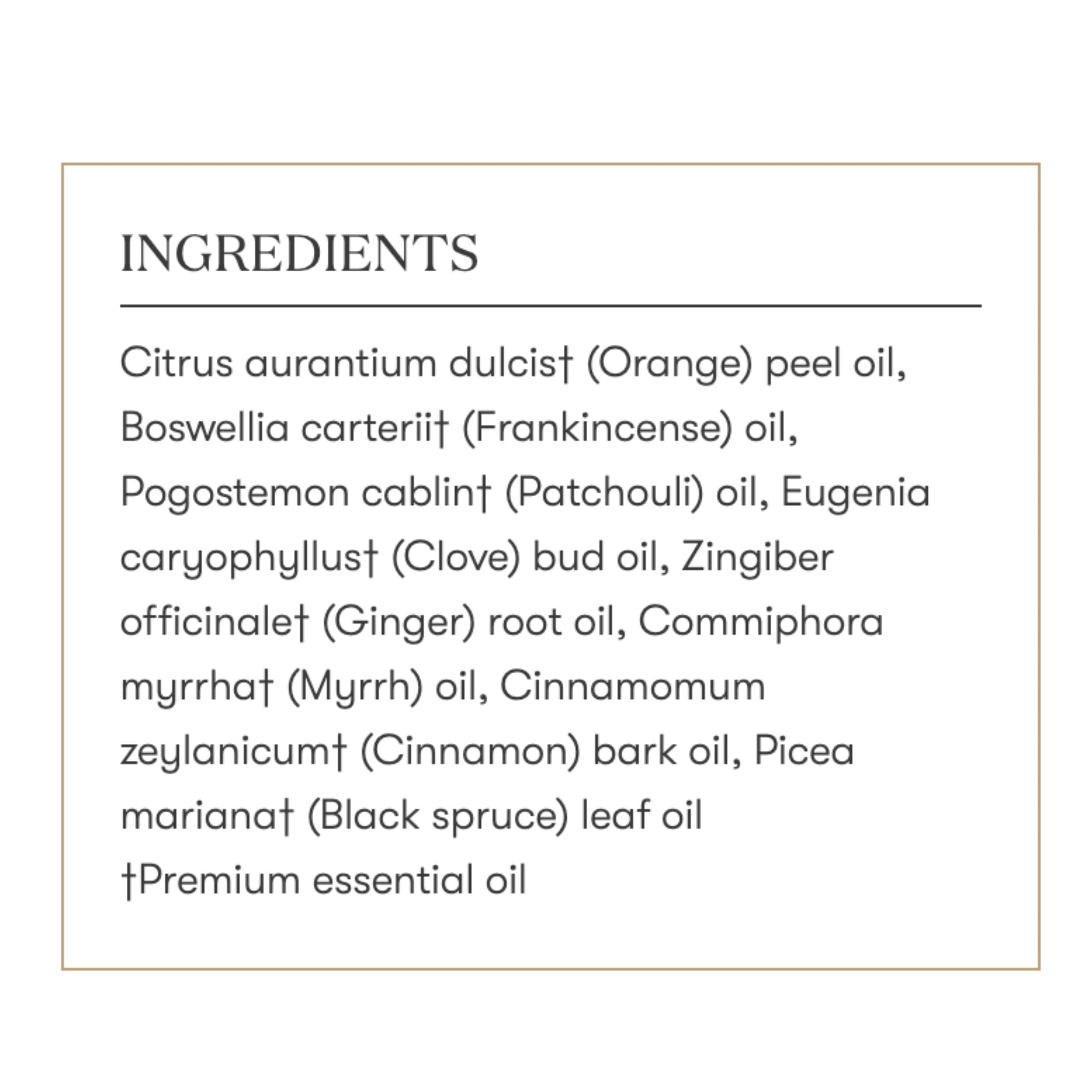 Carrier oil with Abundance blend ready for topical use