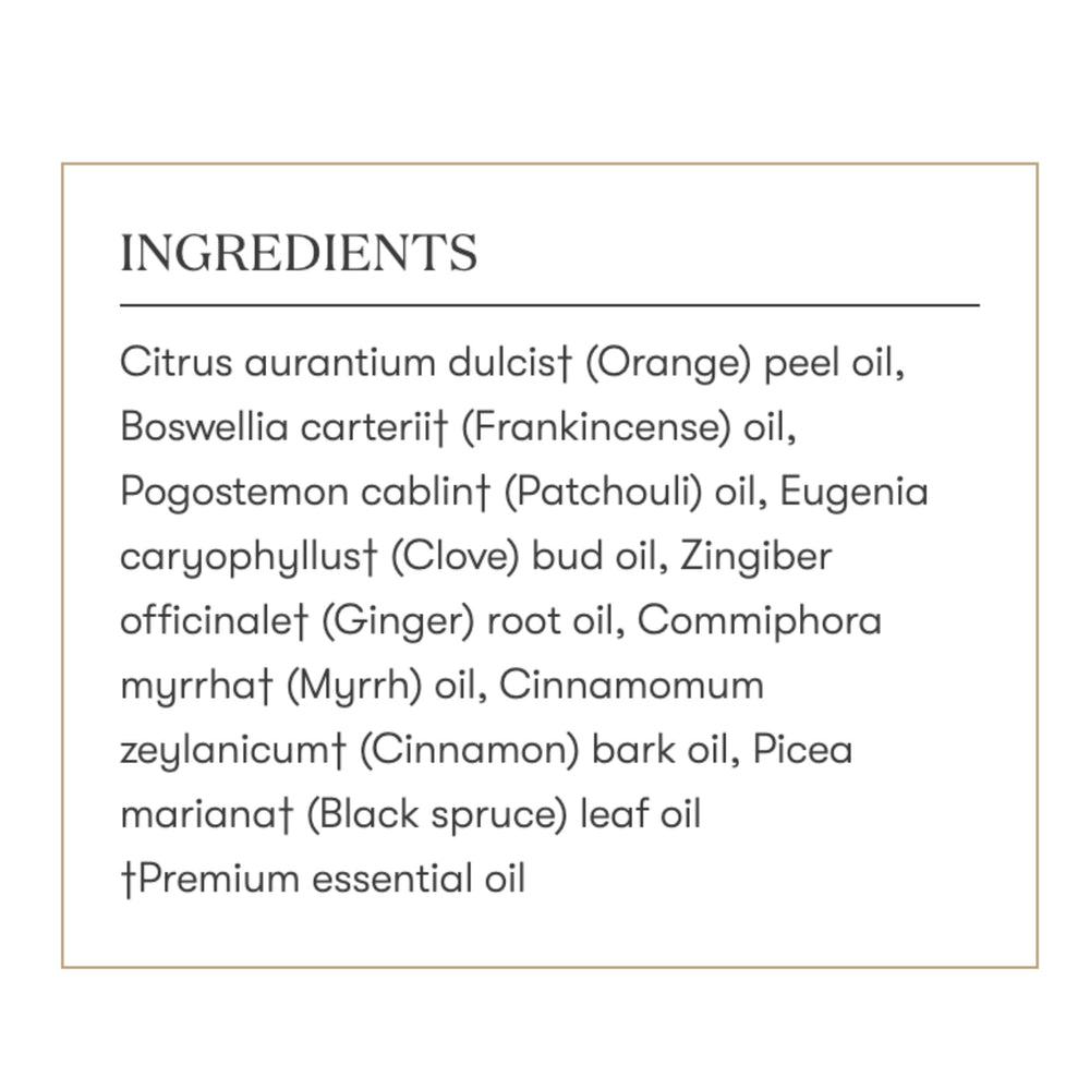 Carrier oil with Abundance blend ready for topical use