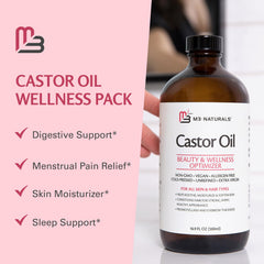 Castor oil as a carrier oil for essential oils