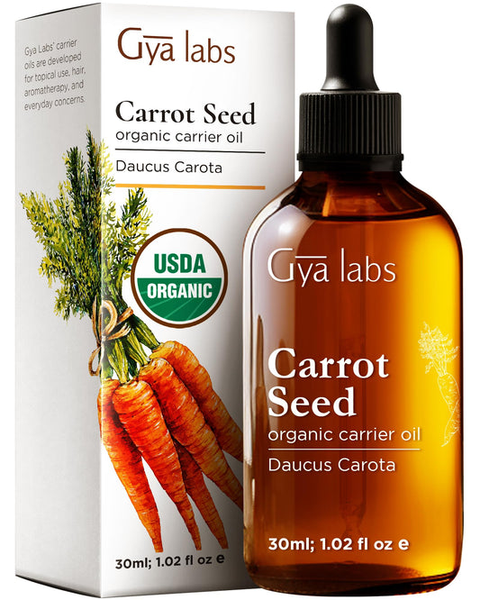 Gya Labs Carrot Seed Oil 1oz bottle