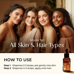Carrot seed oil for body massage