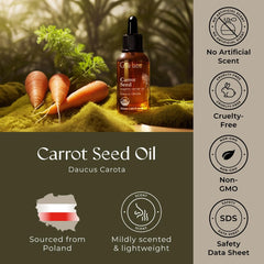 Patch test safety information for carrot seed oil