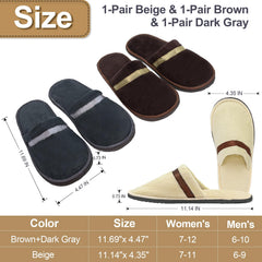 CarryEpic slippers with soft coral fleece upper for plush comfort.