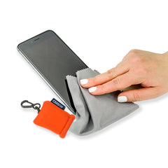 Carabiner clip attached to Stuff-It pouch