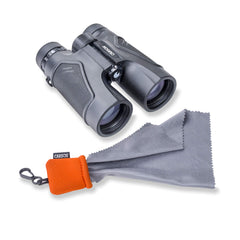 Microfiber cloth safely cleaning eyeglasses and screens